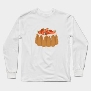 Strawberry bundt cake Long Sleeve T-Shirt